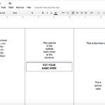 Tutorial: Making A Brochure Using Google Docs From A Inside Brochure Templates For Google Docs