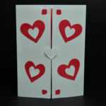 Twisting Hearts Pop Up Card Template Intended For Heart Pop Up Card Template Free