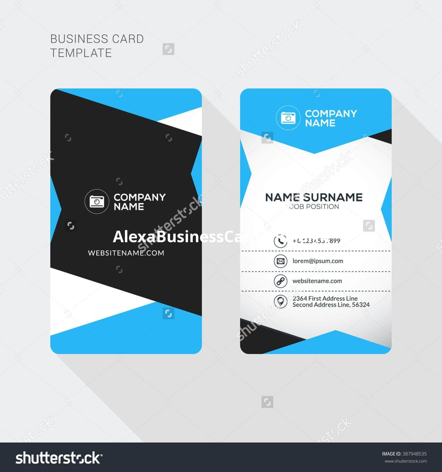 Two Sided Business Cards Template Word Professional Regarding 2 Sided Business Card Template Word