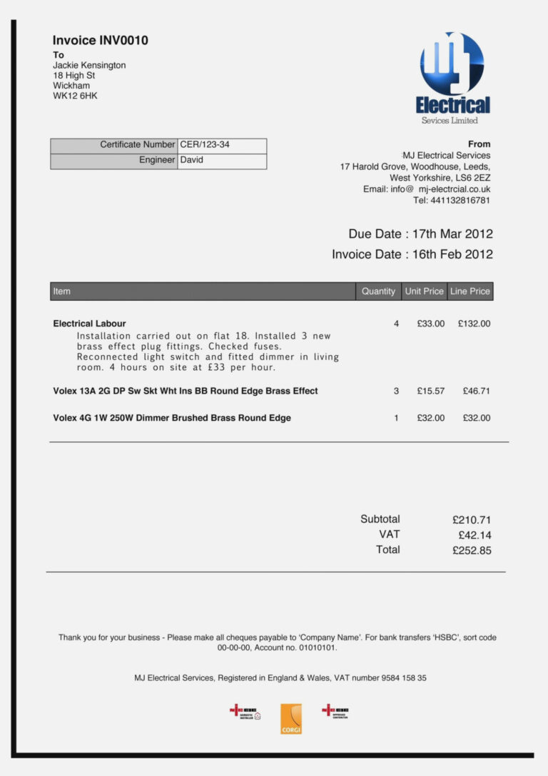 Fake Credit Card Receipt Template