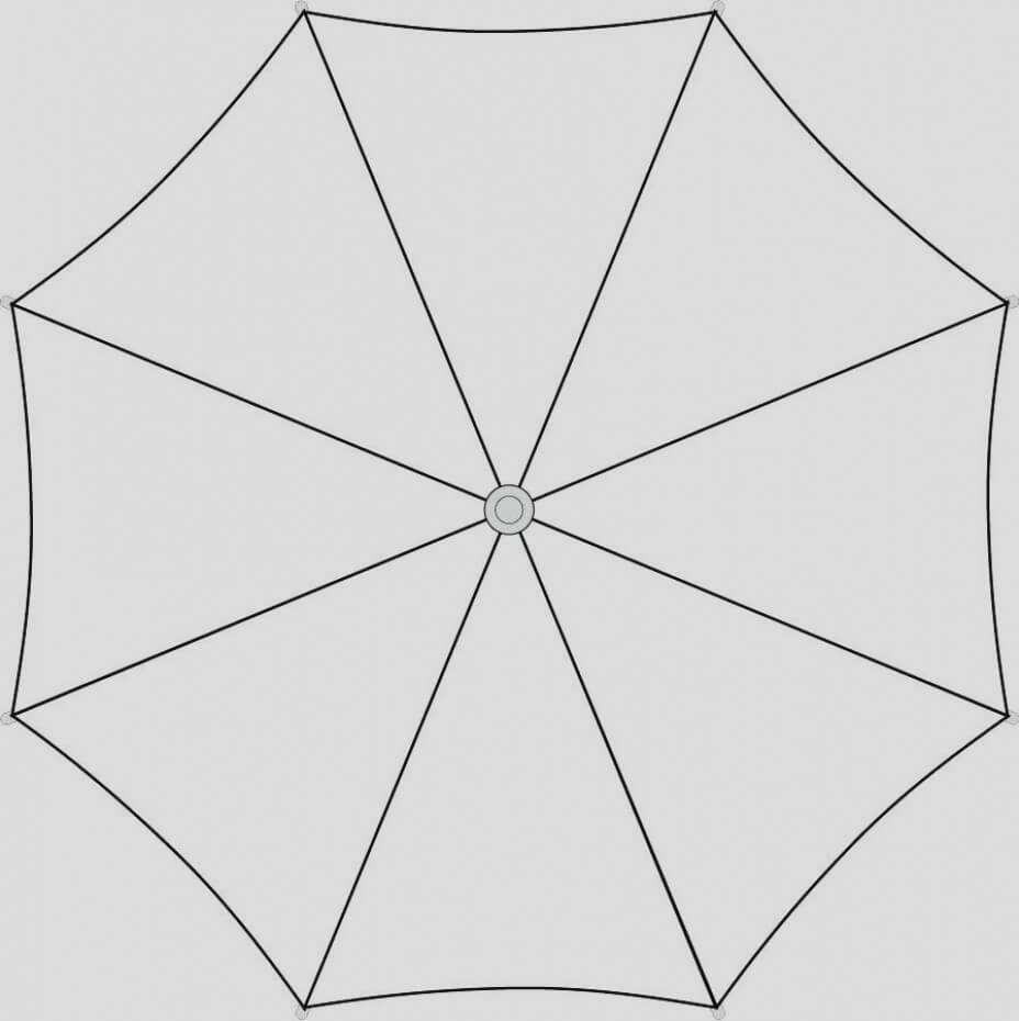 Umbrella Template Printable And Gallery Blank Umbrella With Blank Umbrella Template