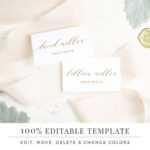 Unbelievable Printable Place Cards Template Ideas Christmas Within Michaels Place Card Template