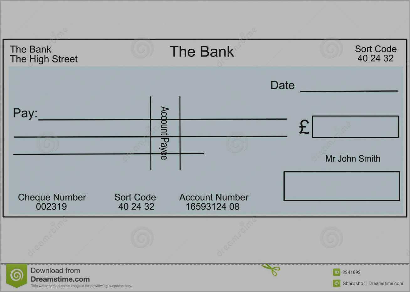 Unique Free Editable Cheque Template | Best Of Template In Blank Cheque Template Uk