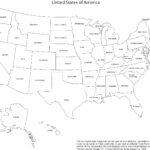 United States Names ~ Accurate Maps Regarding Blank Template Of The United States