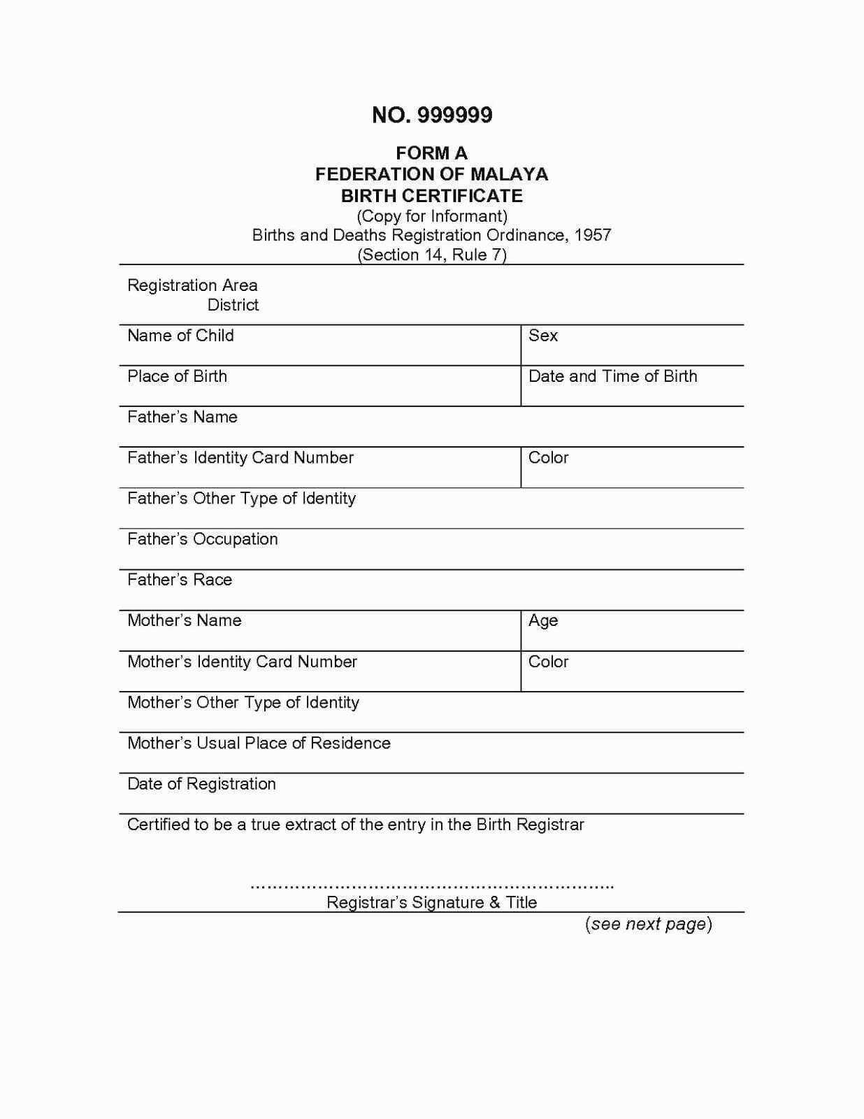 Uscis Birth Certificate Translation Template Is Uscis For Uscis Birth Certificate Translation Template