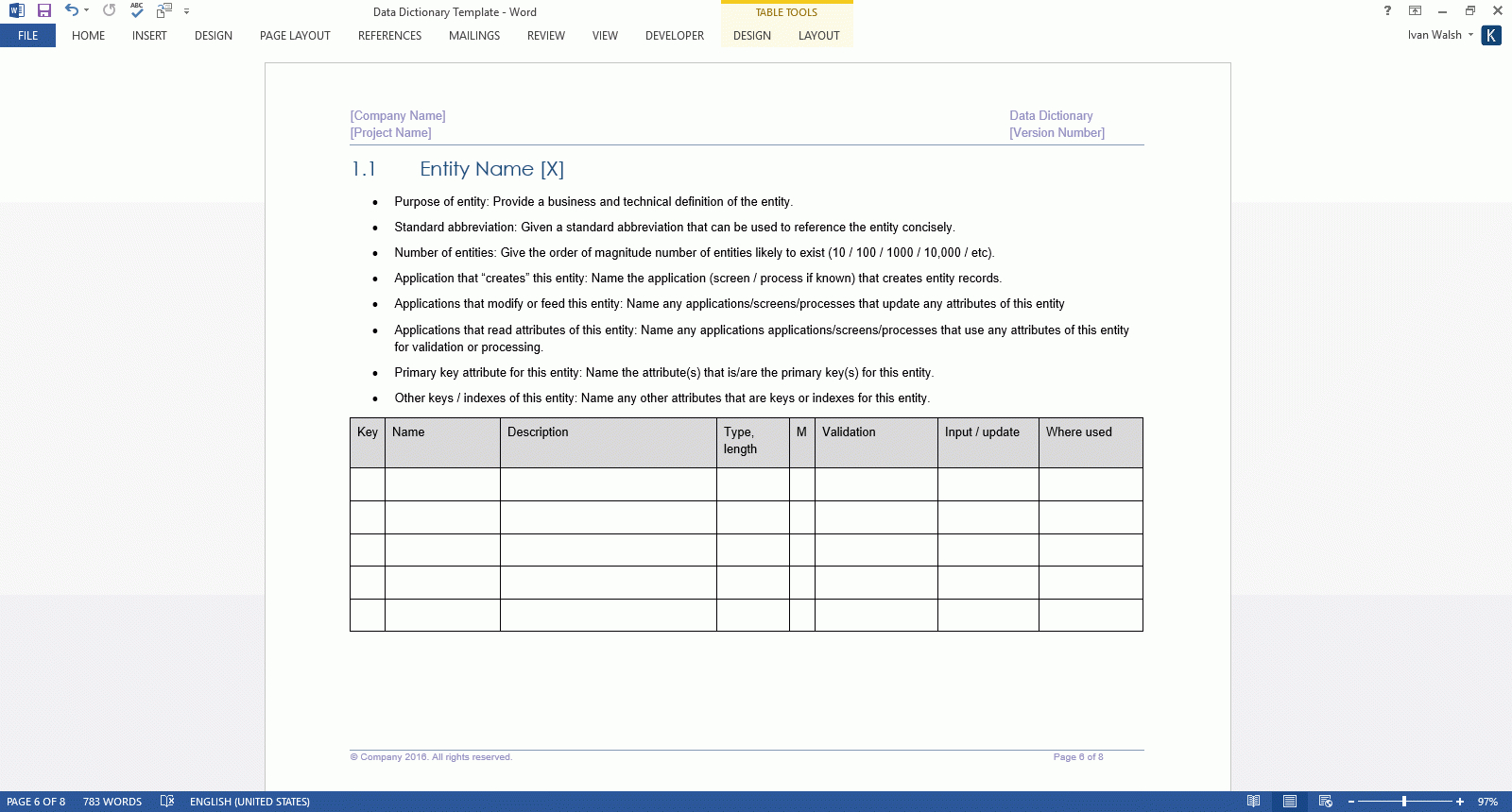 Use Case Template (Ms Word+Visio) – Templates, Forms For Business Rules Template Word