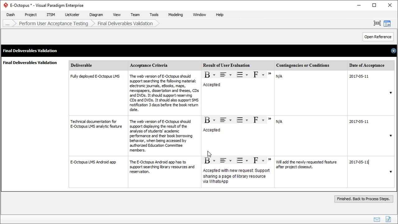 User Acceptance Report Template - Project Management with Acceptance Test Report Template