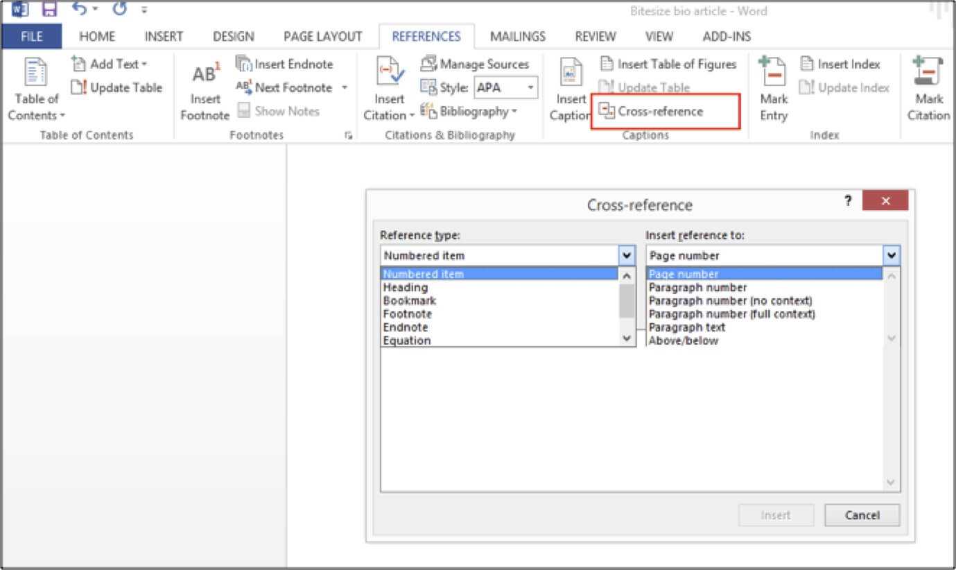 Using Word To Write Your Thesis: Making A Table Of Contents Inside Contents Page Word Template