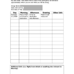 Vacation Itenerary Template | Trip Itinerary Template | My With Travel Brochure Template Ks2