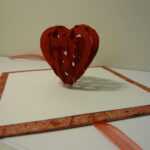 Valentine's Day Pop Up Card: 3D Heart Tutorial – Creative For Pop Out Heart Card Template