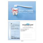 Variable Data Appointment Card Templates – Gargle With Regard To Dentist Appointment Card Template