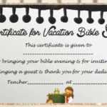 Vbs Certificate Template Pertaining To Vbs Certificate Template