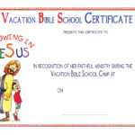 Vbs Certificate Templatesencephalos | Encephalos regarding Free Vbs Certificate Templates