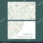 Vector Business Card Template This File Stock Vector Regarding Advertising Card Template