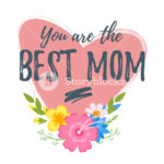 Vector Cartoon Style Template For Mothers Day Greeting Card Pertaining To Mom Birthday Card Template
