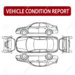 Vehicle Condition Report Car Checklist, Auto Damage Inspection In Car Damage Report Template