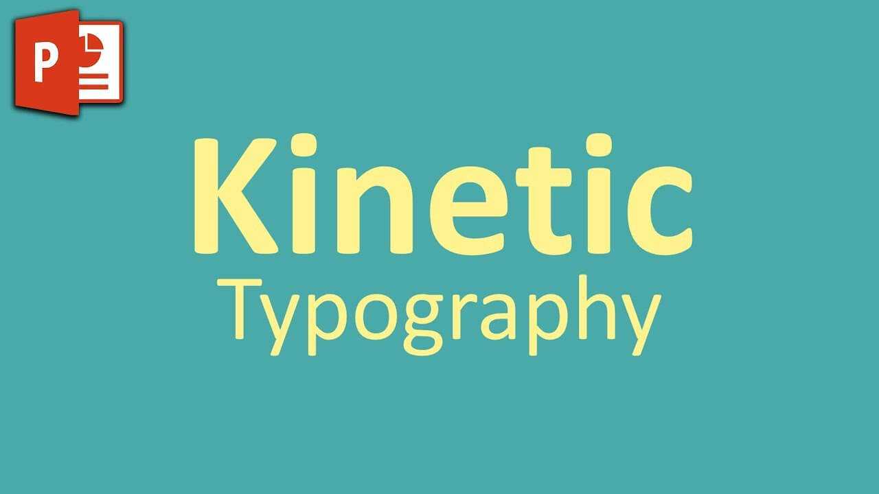 Very Simple Kinetic Typography In Powerpoint ✓ – Youtube Throughout Powerpoint Kinetic Typography Template