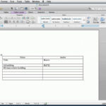 Video Script Writing Tutorial: Setting Up A Two Column Script In Word |  Lynda With 3 Column Word Template