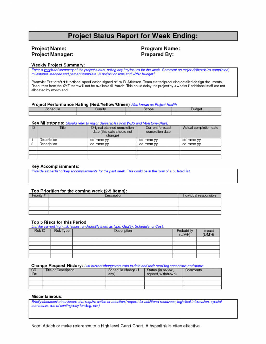 Vit Template For Ect Report Schedule Closure Ppt Status Free Throughout Project Closure Report Template Ppt