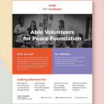Volunteer Flyer | Nm | Flyer Template, Booklet Template Inside Volunteer Brochure Template