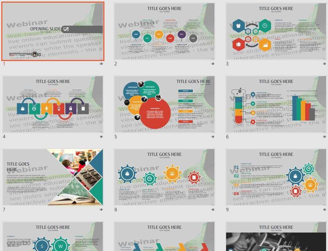 Webinar Powerpoint Template #71277 – Sagefox Free Powerpoint For Webinar Powerpoint Templates