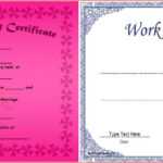 Wedding Anniversary Certificate Template Free With 25Th Gift Intended For Anniversary Certificate Template Free