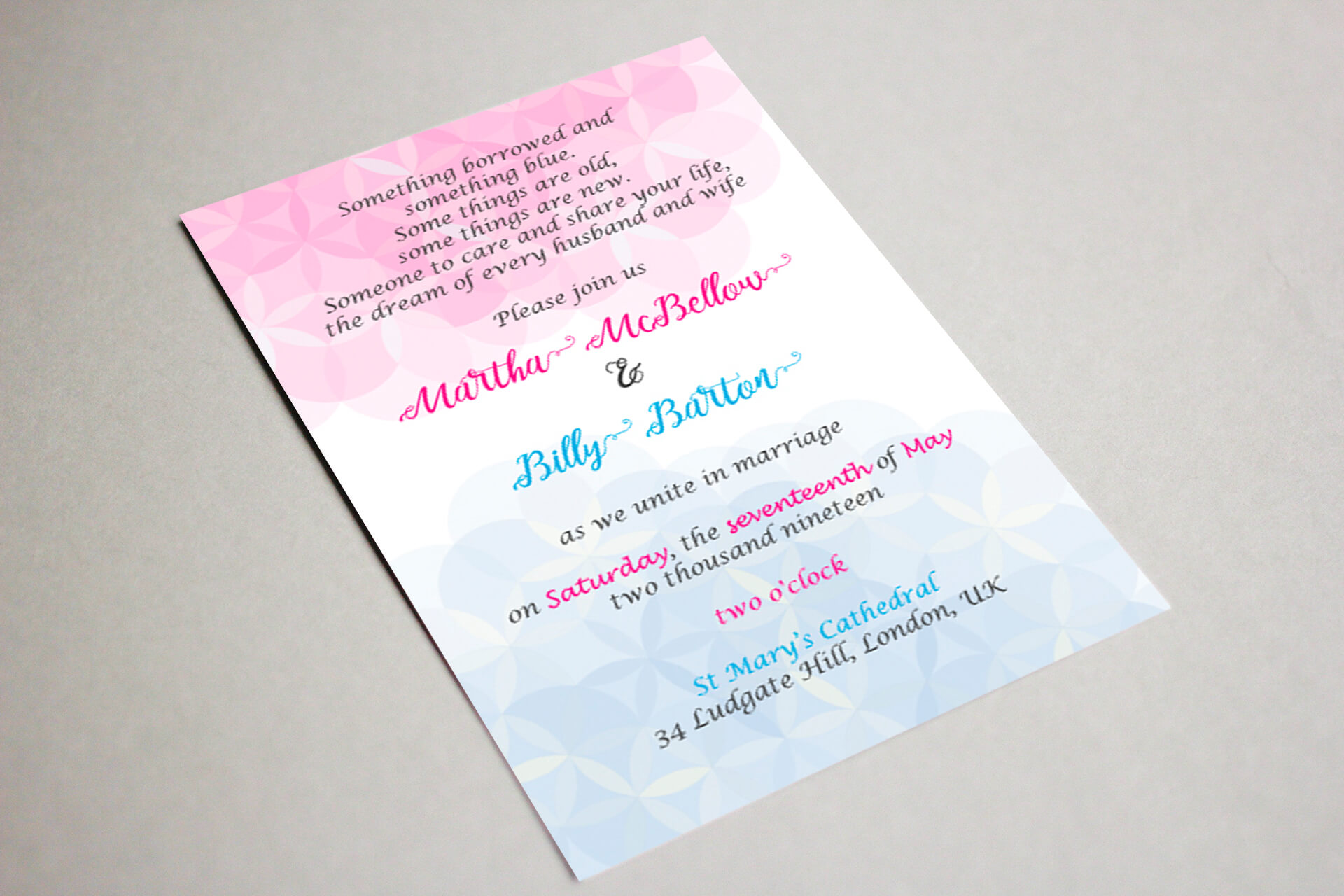 Wedding Invitation Card Template 🎔 "flower Of Life" Within Sample Wedding Invitation Cards Templates