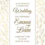Wedding Marriage Event Invitation Rsvp Card Template. Swirly.. With Template For Rsvp Cards For Wedding