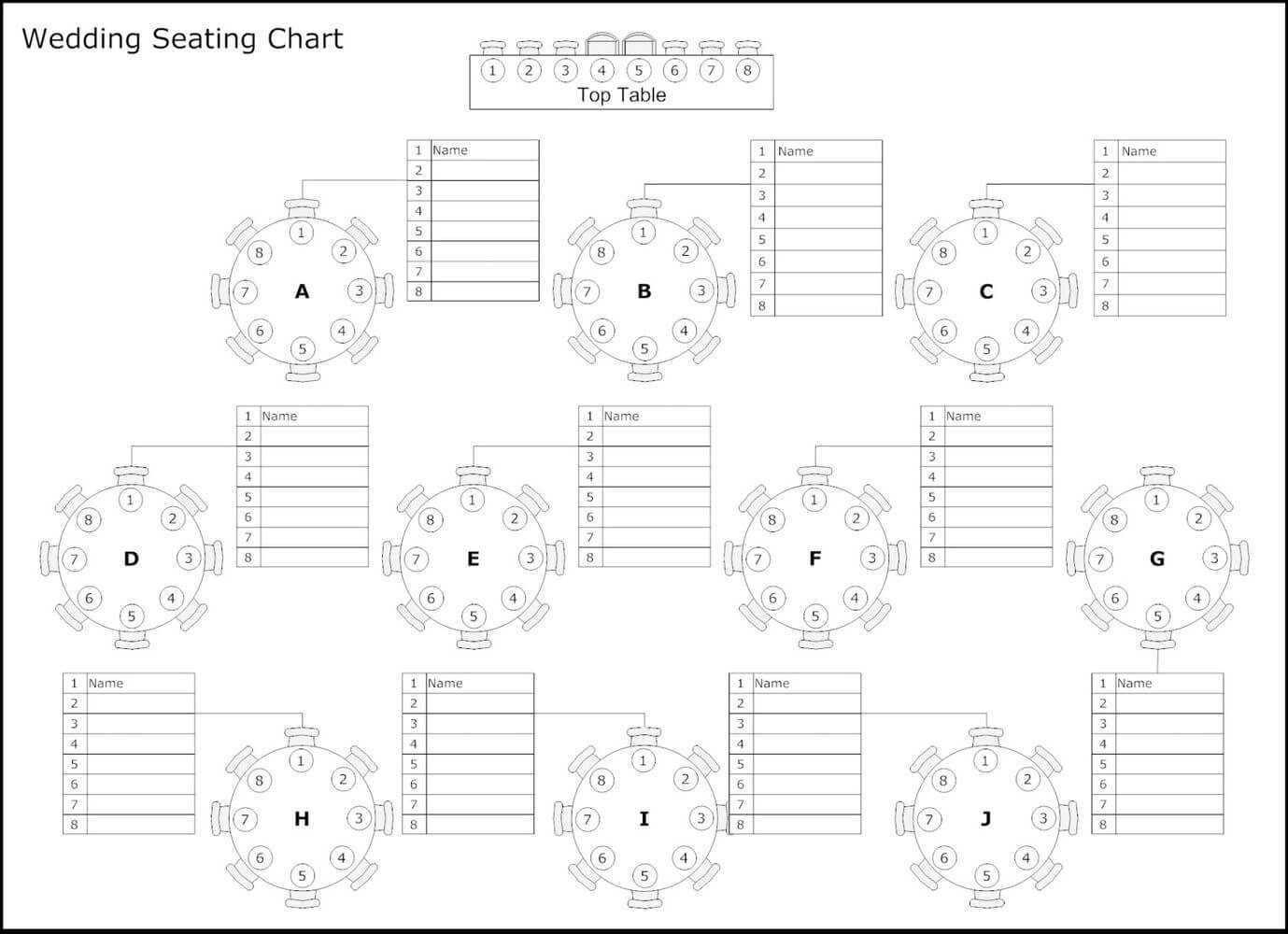 Wedding Seating Chart Poster Template Word | Lera Mera Intended For Wedding Seating Chart Template Word