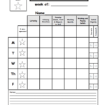 Weekly Behavior Report Template.pdf – Google Drive Inside Pupil Report Template