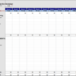 Weekly Cash Flow Worksheet With Regard To Cash Position Report Template