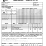 Weekly Construction Progress Report Template For Monthly Pertaining To Construction Status Report Template