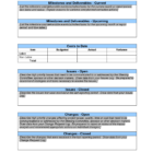 Weekly Project Status Report Sample – Google Search Intended For Strategic Management Report Template