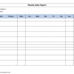 Weekly Sales Report Format In Excel Template Ppt Analysis Inside Sales Activity Report Template Excel
