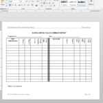 Weekly Sales Summary Report Template | Sl1010 3 In Test Summary Report Template