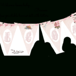 Welcome Home Baby Girl Banner | Do It Yourself Today For Christening Banner Template Free