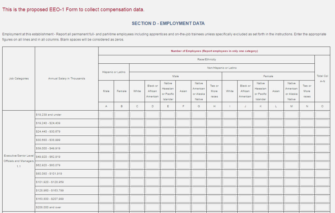 What You Know About Eeo133 Report Form And | Form Information Intended For Eeo 1 Report Template