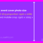 What's The Correct Facebook Event Image Size? 2019 Update Intended For Event Banner Template