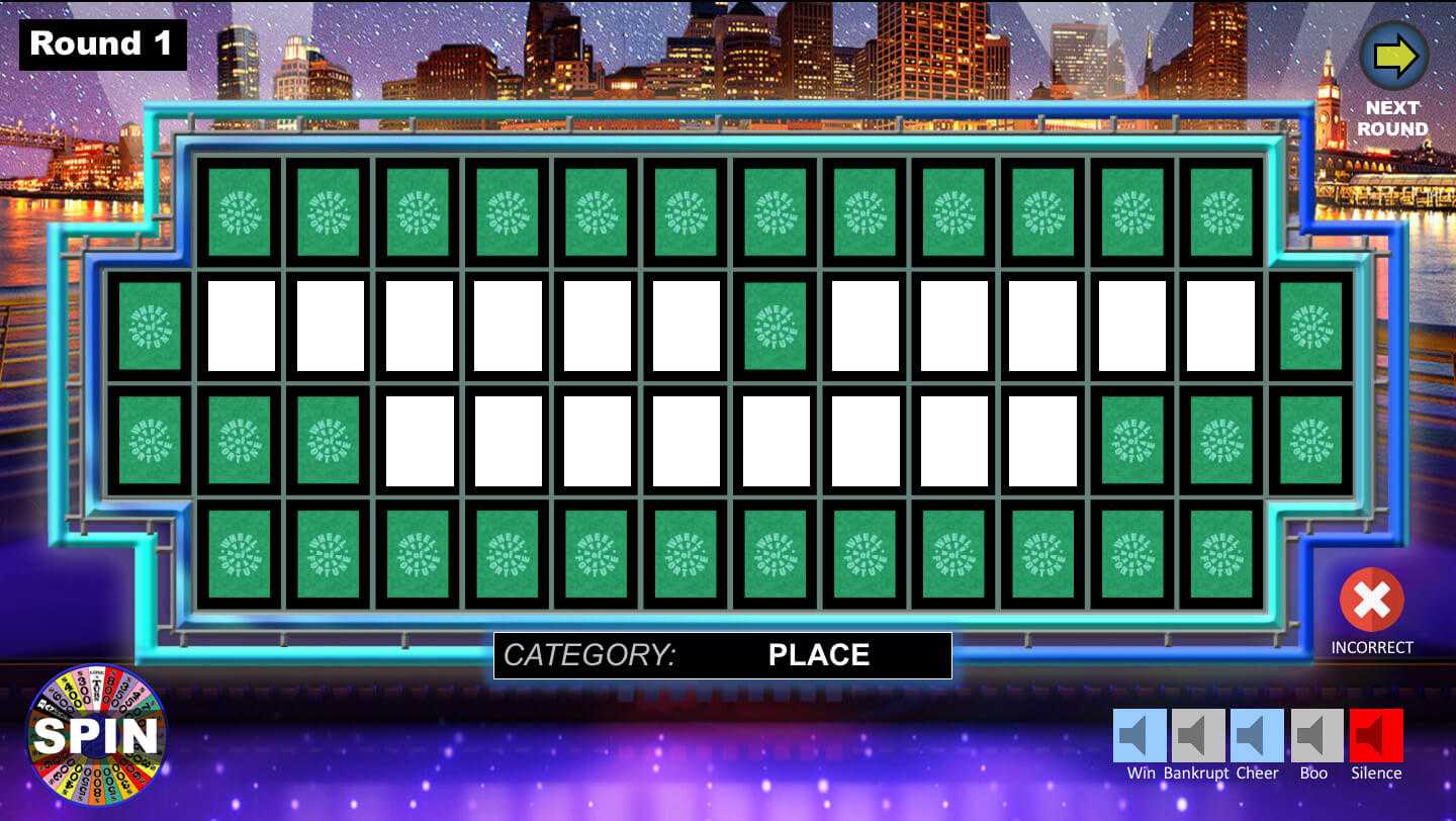 Wheel Of Fortune Powerpoint Game - Youth Downloadsyouth regarding Wheel Of Fortune Powerpoint Template