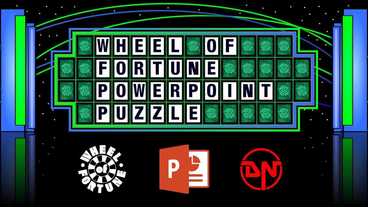 Wheel Of Fortune – Powerpoint Puzzle Regarding Wheel Of Fortune Powerpoint Game Show Templates