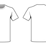 White T Shirt. Good Way To Test Your Logo And T Shirt Design For Blank Tshirt Template Pdf