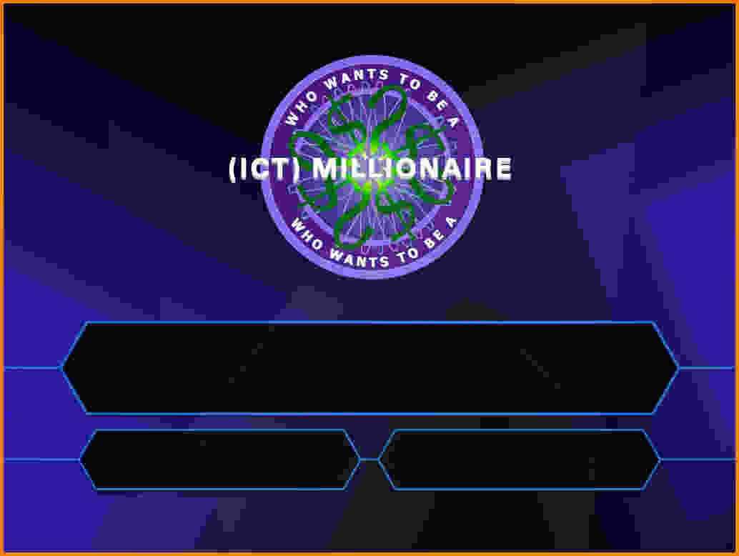 Who Wants To Be A Millionaire Template.quiz Question For Who Wants To Be A Millionaire Powerpoint Template