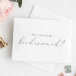 Will You Be My Bridesmaid Card, Printable Bridesmaid Card Within Will You Be My Bridesmaid Card Template