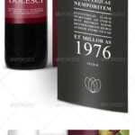 Wine Brochure Templates From Graphicriver Pertaining To Wine Brochure Template