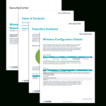 Wireless Configuration Report – Sc Report Template | Tenable® With It Support Report Template