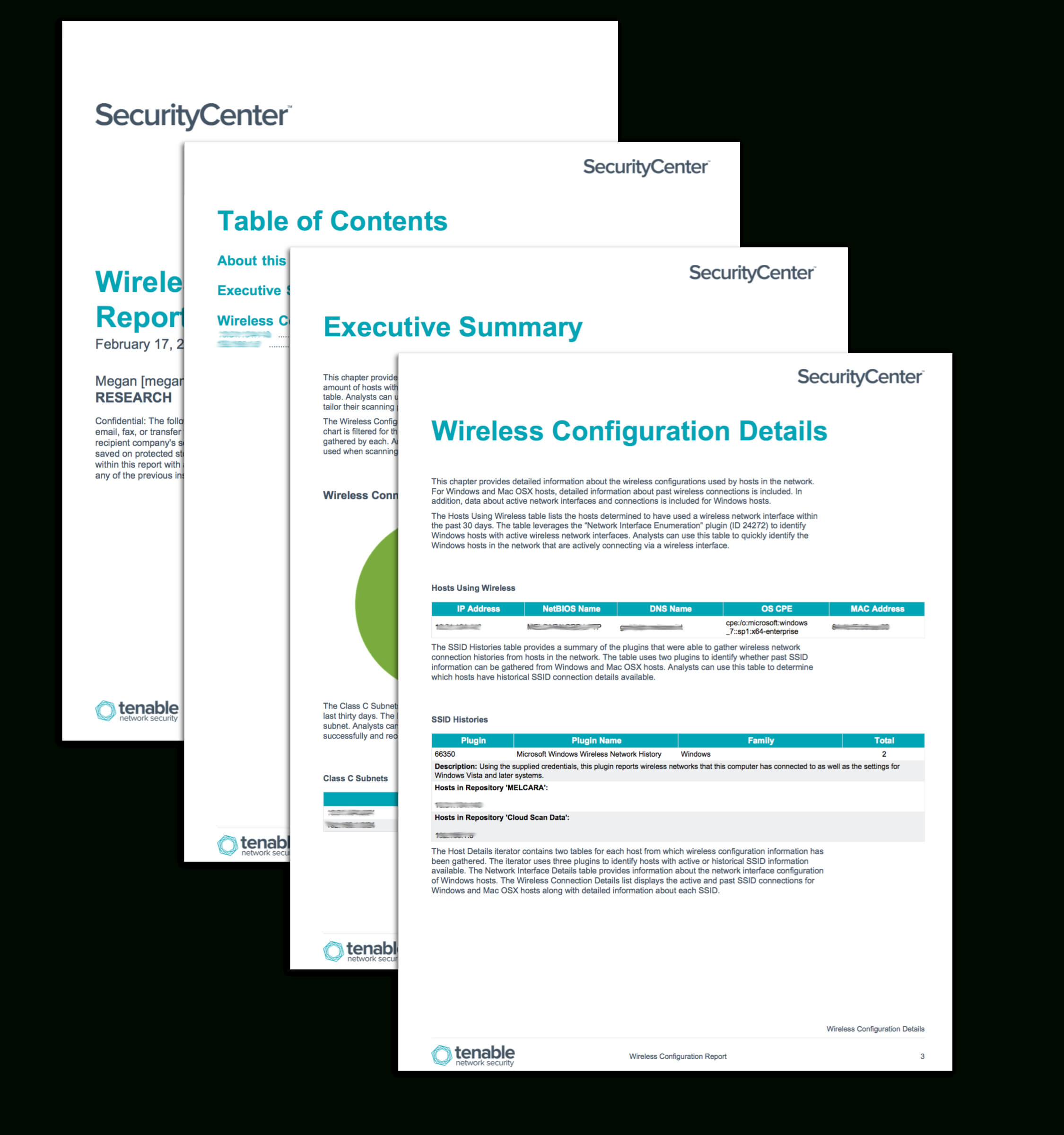 Wireless Configuration Report – Sc Report Template | Tenable® With Technical Support Report Template