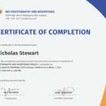 Wondrous Certificate Of Completion Template Ideas Google Within Certificate Template For Project Completion