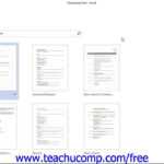 Word 2013 Tutorial Using Templates 2013 2010 Microsoft Training Lesson 8.1 Within How To Use Templates In Word 2010