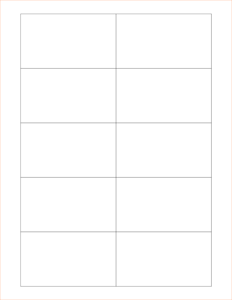Word Business Card Template Avery 8371 Blank 2010 Design pertaining to