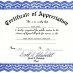 Word Document Certificate Templates Raffle Ticket Template With Regard To Certificates Of Appreciation Template